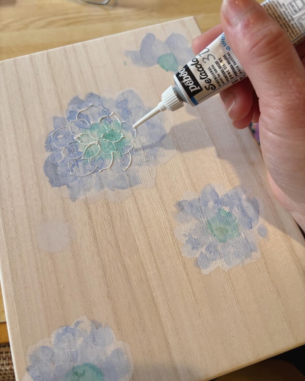 buzan手描きの桐箱(オリジナルオーダーメイド)の紹介画像